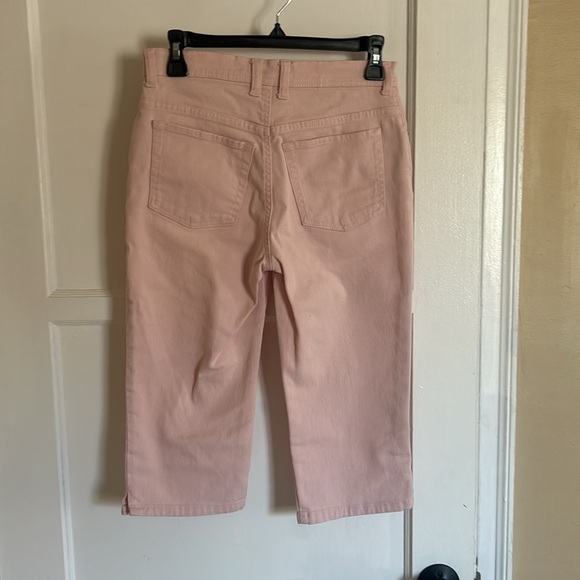 Gloria Vanderbilt light pink 5 pocket capri Size 4P - Picture 3 of 4
